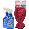 FEI FAN SET PER AUTO: Deghiacciante Spray Istantaneo NOT ICE POWER, Scioglie Rapidamente Gelo, Neve e Ghiaccio. Ideale Anche Per Serrature e Guarnizioni 500ml + Raschietto a Guanto (2xSpray+Raschietto)