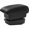 YJYWZH Compatible with Audi TT Braccioli a Doppio Strato Grande Contenitore con 3 Porte di Ricarica USB