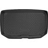 J&J AUTOMOTIVE Vasca Bagagliaio in TPE Gomma per Ford Fiesta 7 2017-2021, Proteggi Baule con Bordo Alto 3-5 cm, Antiscivolo, Colore Nero, Premium