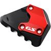 CCYYMOWOK Per R1300GS ADVENTURE R 1300 Gsa R1300 GS ADV 2024 2025 2026 1300gs GS1300 Accessori Moto Supporto Ingrandimento Piastra R1300 gs 1300gsa Cavalletto Laterale Cuscinetto di Estensione (Rosso)