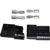 Anderson Power Products Anderson - Set di connettori per batteria, 80 V, SBE, 320 Ampere, perno di contatto SBX/E 70 Rema, colore: Nero