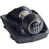 MAILECI Pomello Cambio Per Audi A4 B6 B7 Manuale 5 Velocità Car Gear Shifter Manopola Leva Maniglia Testa Con Copertura Antipolvere In Pelle 2000-2008 Pomello Marce