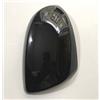 FEILIDAPARTS Copertura laterale per specchietto retrovisore copertura per ala, vernice compatibile con Mazda 2 3 6 2008-2013 (destra nero)