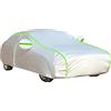 RIVENS Telo Copriauto Per Mercedes-benz Classe C Berlina, 2013-2018,Coperchio Di Auto Resistente Ai Graffi Traspiratori Resistenti Alla Polvere Impermeabile WEWYQSJXBXF-339(Color:C,Size:)