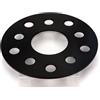 BOHHO Distanziatori per Ruote 2 Pezzi 3/5/8/10/12/15/20mm PCD 5x98 CB 58,1mm Adattatore distanziale Ruota per Auto Universale a 5 Alette Distanziali Auto(5mm Black)