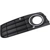 Riloer Copertura per griglia del paraurti dell'auto, copertura per fendinebbia anteriore, copertura per fendinebbia, compatibile con Audi A4L A4 B8 2009-2012, lato conducente sinistro