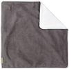 KraftKids Materassino per fasciatoio in 100% cotone, impermeabile, colore: grigio