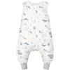 WYTbaby - Sacco nanna con piedi, 1.0 Tog, in 100% cotone, morbido sacco nanna per tutto l'anno, senza maniche, ideale per dormire e quando fa caldo, perfetto per bambine e bambini, 70 cm