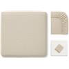 BABEES Rivestimento per fasciatoio in 100% mussola di cotone, per fasciatoio da 85 x 75 e 75 x 75 cm, morbido rivestimento traspirante e lavabile, beige