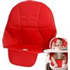 Xiixuuj Cuscino per seggiolone, per sala da pranzo, per bambini, in pelle PU, rivestimento di ricambio per Peg-Perego Siesta Zero3 Baoneo Kosmic Ja-né