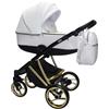 Sojan Passeggino AGIX 3in1 ecopelle i 3 pezzi e accessori. Passeggino trio Eco-pelle Sojan BBtwin (bianco)