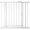 Safetots Cancelletto per Scale a Pressione con Chiusura Automatica, 82,2cm - 89,2cm, Bianco, Cancelletto a Chiusura Automatica per Bambini, Barriera di Sicurezza per Bambini