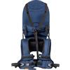 MiniMeis G4 - Marsupio per bambini al mondo con supporto per la schiena, sistema di trasporto pieghevole fino a 18 kg (blu e nero)