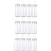 Abaodam Biberon Neonato Pp Trasparente 14X12X4Cm Bottiglia Latte Con Scala Per Alimentazione Facile E Pulizia Rapida 12 Pezzi Per Uso Domestico