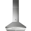 Electrolux LFC316X cappa 420 m3/h montata a parete in acciaio inossidabile D - cappa (420 m3/h, conduto/ricircolo, E, C, 66 dB)