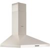 Wiggo A630P - Cappa aspirante 60 cm, 680 m³/h, per cucine grandi, 3 livelli, classe A, 2 filtri a carbone, colore: crema