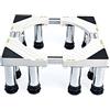 Generic Base per lavatrice regolabile Base per lavatrice per carichi pesanti Supporto per lavatrice a prova di umidità Telescopico Lunghezza/Larghezza 48-69 cm Supporto per frigorifero 4/8/12 gambe