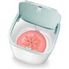 WolFum Mini Lavatrice Automatica Domestica 3.8L Portatile ad ultrasuoni Turbo Lavatrice Lavaggio Intimo (Colore : Roze)