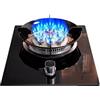 Generico Fornello A Gas Portatile, Bruciatore Wok A 9 Cavità Da 7,2 KW, Con Protezione Contro Lo Spegnimento Della Fiamma, Piano D'appoggio Indipendente, For Cucina Domestica(LPG)