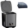 Generic Lavatrice Portatile, Lavatrice Mini da 10L con tubo di scarico e tubo di ingresso acqua, 4 Modalità di Pulizia, per Calzini, Biancheria Intima, RV e Campeggio