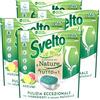 Svelto 4x Svelto Powered By Nature Tutto in 1 Pastiglie per Lavastoviglie Pulizia Eccezionale Profumo Agrumi con Ingredienti di Origine Naturale - 4 Confezioni da 25 Pastiglie