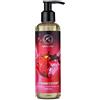 AROMATIKA trust the power of nature Olio da Massaggio Rilassante Fragola 200ml - Commestibile - Oli di Mandorle e Vinaccioli - Olio Puro per Corpo - Cura del Corpo - Calmante - Bellezza - Olio da Massaggio Delicato
