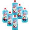 MAURY'S SET 6 CONFEZIONI DI RICARICA SAPONE PIATTI CONFEZIONE DA 1 LITRO