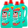 Omino Bianco - Candeggina Delicata, Tecnologia Anti Odor, Azione Igienizzante e Smacchiante, Essenza Muschio Bianco, 1500 ml x 4 Pezzi