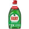 Fairy Original Washing Up Liquid Green with LiftAction, 320 ml
