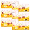 Generico Carta Igienica 2 veli 60 rotoli (6 pacchi da 10 rotoli) Non profumata goffrata Ultra Soft Super Conveniente trapuntata multidisegno