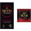 Mates Skyn Intense Feel - Preservativi in lattice, 1 scatola, 10 pezzi