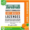 TheraBreath Dentist Recommended Dry Mouth Lozenges, Sugar Free, Mandarin Mint Flavor, 24 Count by Dr. Harold Katz