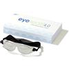 EyeEco Eyeseals 4.0 Sleep Mask - Clear - Moisturizing Eye Masks for Sleep Keep Dry Air Out - Latex-Free Eye Mask Great for CPAP Users
