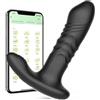 ModexO Plug anale Vibratori anali telescopici Bluetooth Per Masturbatore per uomini Macchina del sesso APP Butt Plug remoto Giocattoli del sesso Dildo Masturbazione per uomini Articoli per adulti