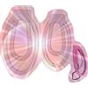 Tambaa Clip Fufu di protezione portatile maschile, 2 diverse taglie di accessori per gabbia di protezione per uomini -ITHA24 (Rosa)