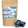 Pastaclean® Cassetta di risciacquo, 15 pezzi, cubi per cassetta dell'acqua con detergente attivo, cassetta di scarico e WC, rimuove la pietra urina e gli odori, per cassetta di risciacquo da incasso |