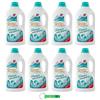 Beni Culinari 8 X Spuma Di Sciampagna Detergente Fresco Puro - Detersivo liquido igienico con formula concentrata ed efficace lotta contro le macchie 27 lavaggi 1215 ml + portachiavi Beni Culinari