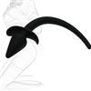 DDCELMIN Plug anale con coda di cane Plug anale in silicone Plug coda Dilatatore ano Prostata Massaggio vaginale Giochi di animali Giochi di ruolo Fetish Masturbazione Giocattolo sessuale per donne Uomini