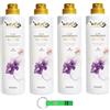 Beni Culinari 4 ammorbidenti WEXOR Elisir Ammorbidente Armonia Viola - Ammorbidente con fiori indiani di rosa, viola e zenzero - 30 lavaggi 750 ml + portachiavi Beni Culinari