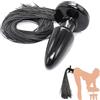 FJUJMLAN Plug anale erotico con coda di cavallo lunga Kinky Horse Coda di cavallo Sex Toys Giocattolo anale in silicone anale Butt Plug Cosplay erotico BDSM Giocattolo sessuale Seducente Plug