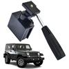 Generisch Supporto a clip per finestrini 'auto, adattatore per testa girevole in metallo, imager, telecamera per visione notturna, clip di montaggio, maniglia, osservazione del veicolo all'aperto