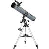 Levenhuk Blitz 114 PLUS Telescopio Riflettore Newtoniano con Montatura EQ3 | Apertura 114 mm, Ideale per Osservare Galassie, Nebulose, Ammassi Stellari e Pianeti, con Filtro Lunare e Accessori Inclusi