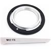 TECKEEN Anello adattatore per obiettivo a vite M42-FD M42 per Canon FD Mount AE-1 A-1 F-1 T50 T90