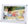Bewinner Smart WiFi Digital Photo Frame, Farmata di Rotazione Automatica da 10,1 Pollici HD 1280x800 con 32 GB di Archiviazione con Foto e Video Istantaneamente per Home Office di Family (WHITE)