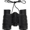SHINEOFI Binocolo per Bambini 4x30 Compatto e Antiurto, Ottica Alta Luminosità Ingrandimento 4x, per Birdwatching, Escursionismo e Giochi All'aperto per Ragazzi e Ragazze, Colore Nero
