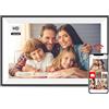 Youyu Frameo Cornice digitale da 10,1 pollici con 32 GB di memoria, cornice digitale Frameo WiFi, HD IPS Touch Screen, supporta schede SD max 128 GB, regali fotografici per genitori e nonni