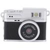 VELATEMOR 1080p HD Piccolo Videogioco Portatile Compatto, Fotocamera Vintage con Portachiavi, Fotocamera Digitale Portachiavi con Lampada Flash con Collana a Catena per la Registrazione (BLACK)