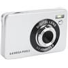 VBESTLIFE Fotocamera Digitale 4K, Fotografia da 64 MP, Videocamera Tascabile Portatile con Messa a Fuoco Automatica, Schermo da 2,8 Pollici con Luce di Riempimento per Viaggi,