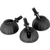 Leofoto SC-50 - Set di 3 piedini universali per treppiedi, 50 mm, connettori in acciaio inox da 3/8