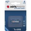 AgfaPhoto Set di 2 batterie A27 AGFA Photo Platinum 12 V